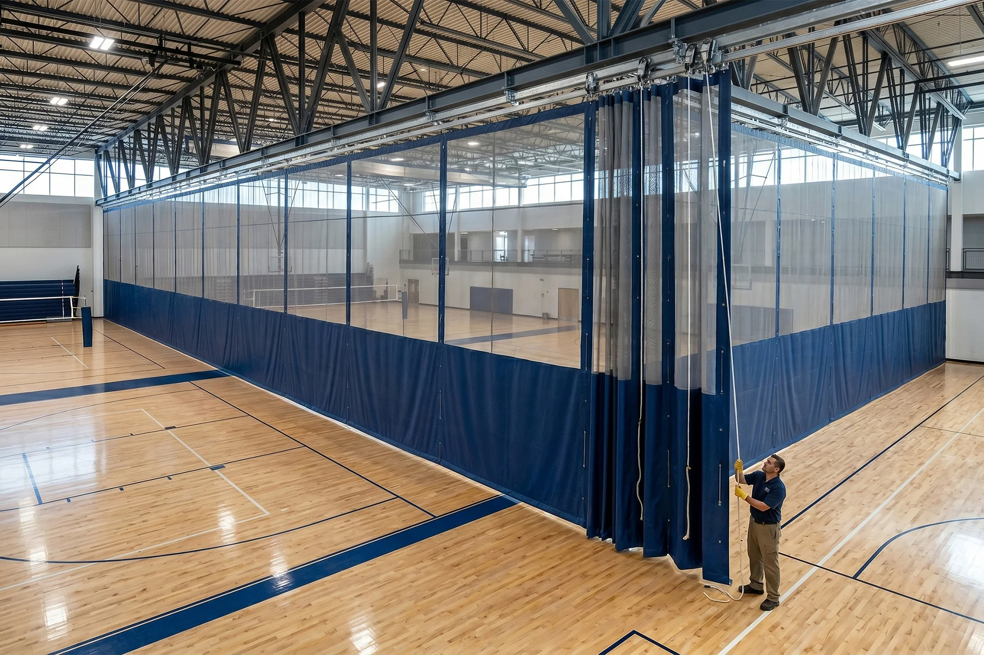 Heavy Duty Manual Curtain image