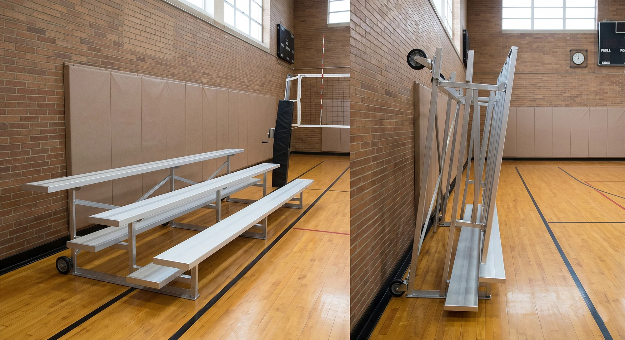 Standard Tilt and Roll Bleachers image