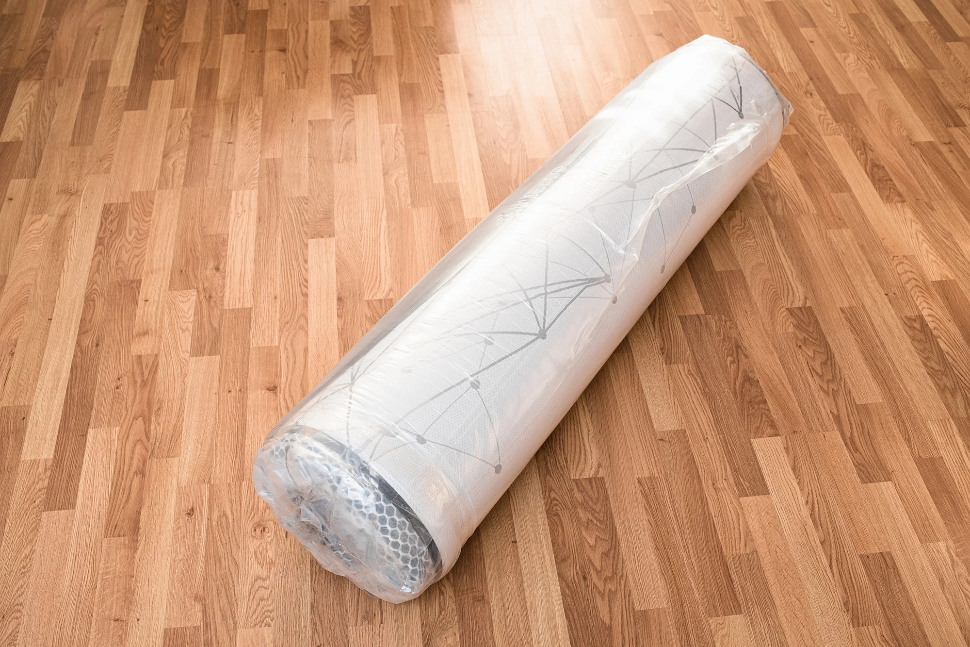 a new latex mattress they arrive vacuum rolled