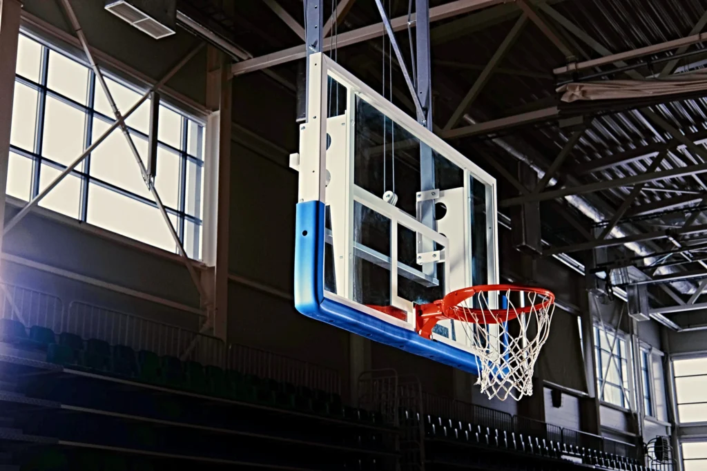 indoor basketball systems banner