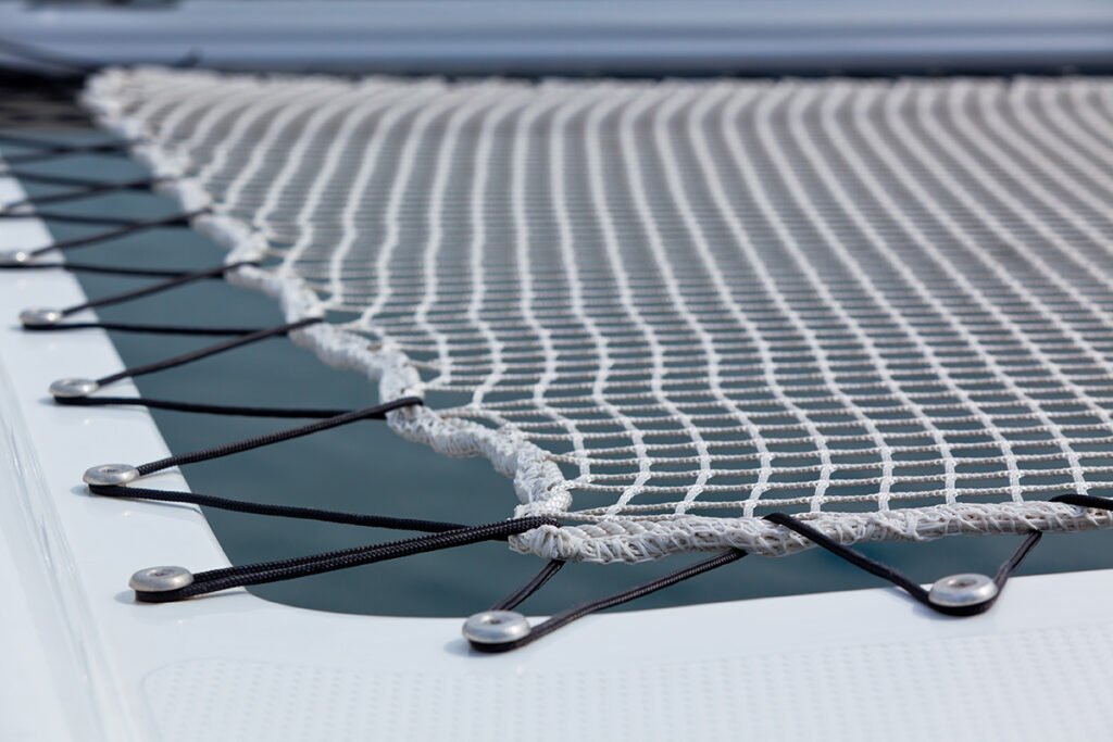 yacht safety net close